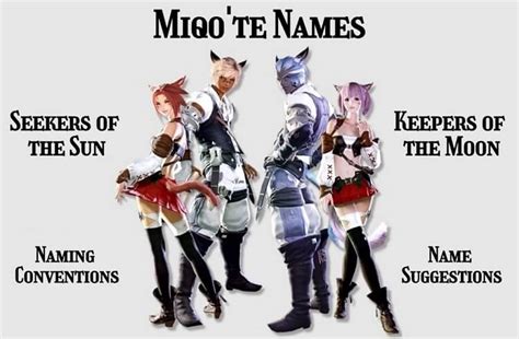 ffxiv miqo'te|ffxiv miqo'te naming conventions.